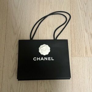 CHANEL Black Shopping bag